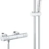 GROHE Grohtherm 800 Cosmopolitan Douchekraan - Met Glijstang En Handdouche - Incl. Koppelingen - Chroom - 34768000 -Badkamerproducten Winkel 706x1200