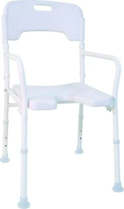 Drive Douchestoel Dsf 130 Opvouwbaar - Hygiene Uitsparing -Badkamerproducten Winkel 713x1200