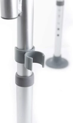 BY JRM Douchestoel En Douchekruk Met Afneembare Rugleuning En Armleuning – 30 Dagen Uitproberen - Anti Slip – Verstelbare Hoogte - Douchekrukje - Grijs -Badkamerproducten Winkel 714x1200 2