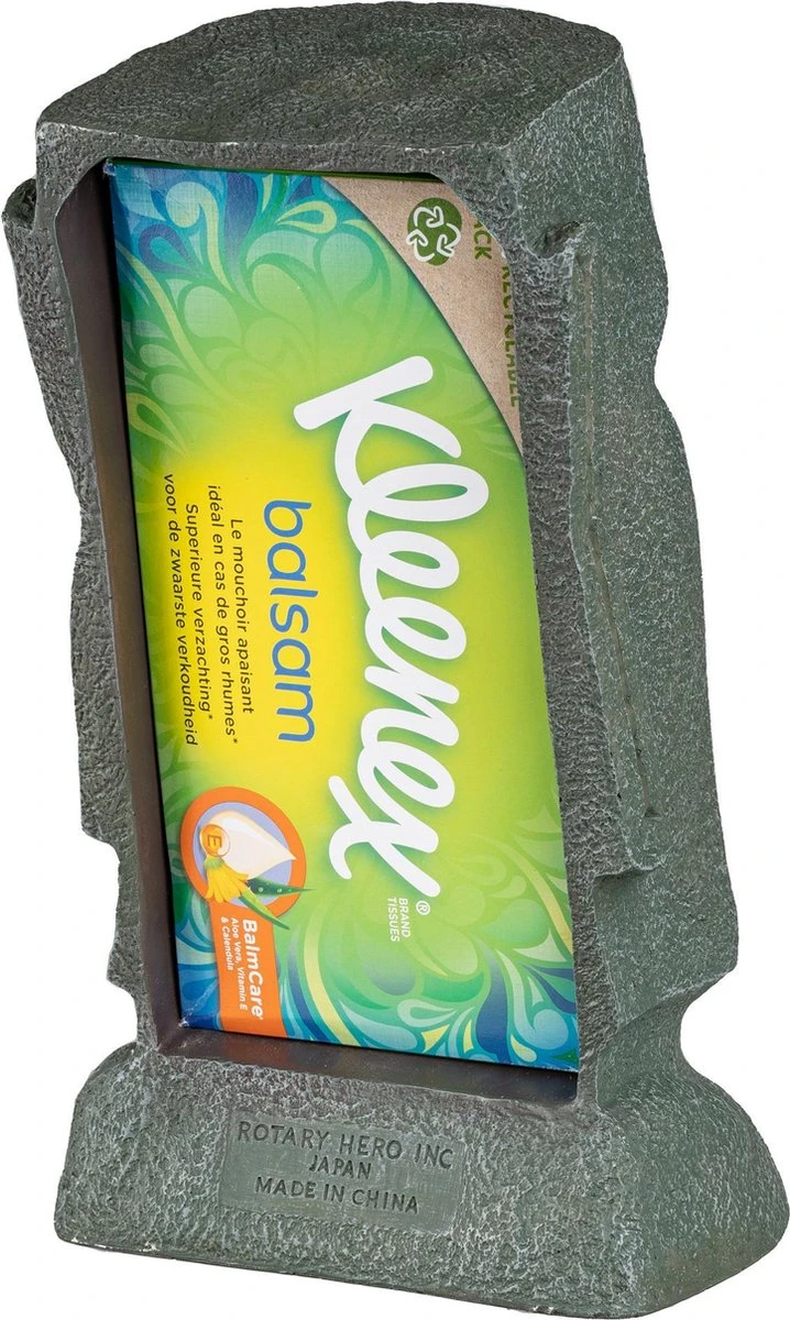 Rotary Hero® Moai - Tissue Box Houder Voor Zakdoeken Tissue Dispenser Cosmeticadoekjesbox - Voor Keuken Badkamer Slaapkamer - Rechthoekig - 18x19x31.5 Cm 9 Rotary Hero® Moai - Tissue Box Houder Voor Zakdoeken Tissue Dispenser Cosmeticadoekjesbox - Voor Keuken Badkamer Slaapkamer - Rechthoekig - 18x19x31.5 Cm - Afbeelding 7