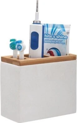 Sealskin Grace Tandenborstelhouder Vrijstaand - Wit -Badkamerproducten Winkel 751x1200