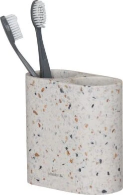 Sealskin Blend Tandenborstelhouder Dubbel Vrijstaand - Terrazzo -Badkamerproducten Winkel 755x1200 2