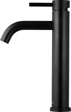 LOMAZOO Wastafelkraan Zwart Cardano - Zwarte Kraan - Badkamerkraan - Wastafel Mengkraan - Hoog -Badkamerproducten Winkel 760x1200 4