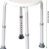 Merkloos Stevige Antislip Douchekruk - Lichtgewicht & In Hoogte Verstelbaar - Douchestoel - Badkamer Kruk Douche Stoel - Rond - Max 135 KG 1 Merkloos Stevige Antislip Douchekruk - Lichtgewicht & In Hoogte Verstelbaar - Douchestoel - Badkamer Kruk Douche Stoel - Rond - Max 135 KG -Badkamerproducten Winkel 795x1200 1