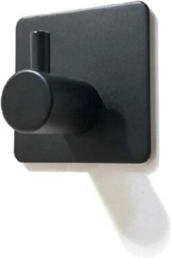 Merkloos Handdoekhaak Set Van 4 Stuks Zonder Boren RVS Zwart Vierkant Zelfklevend Badjas Theedoek Hanger Keuken Badkamer Handdoek Haakjes -Badkamerproducten Winkel 798x1200 1