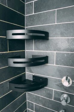 Sens Design Doucherekjes Set Van 3 - Doucherek Zonder Boren - Zwart -Badkamerproducten Winkel 799x1200 6