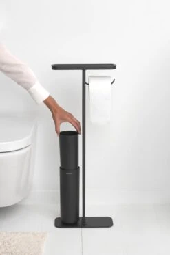 Brabantia MindSet Toiletbutler - Mineral Infinite Grey -Badkamerproducten Winkel 800x1200 12