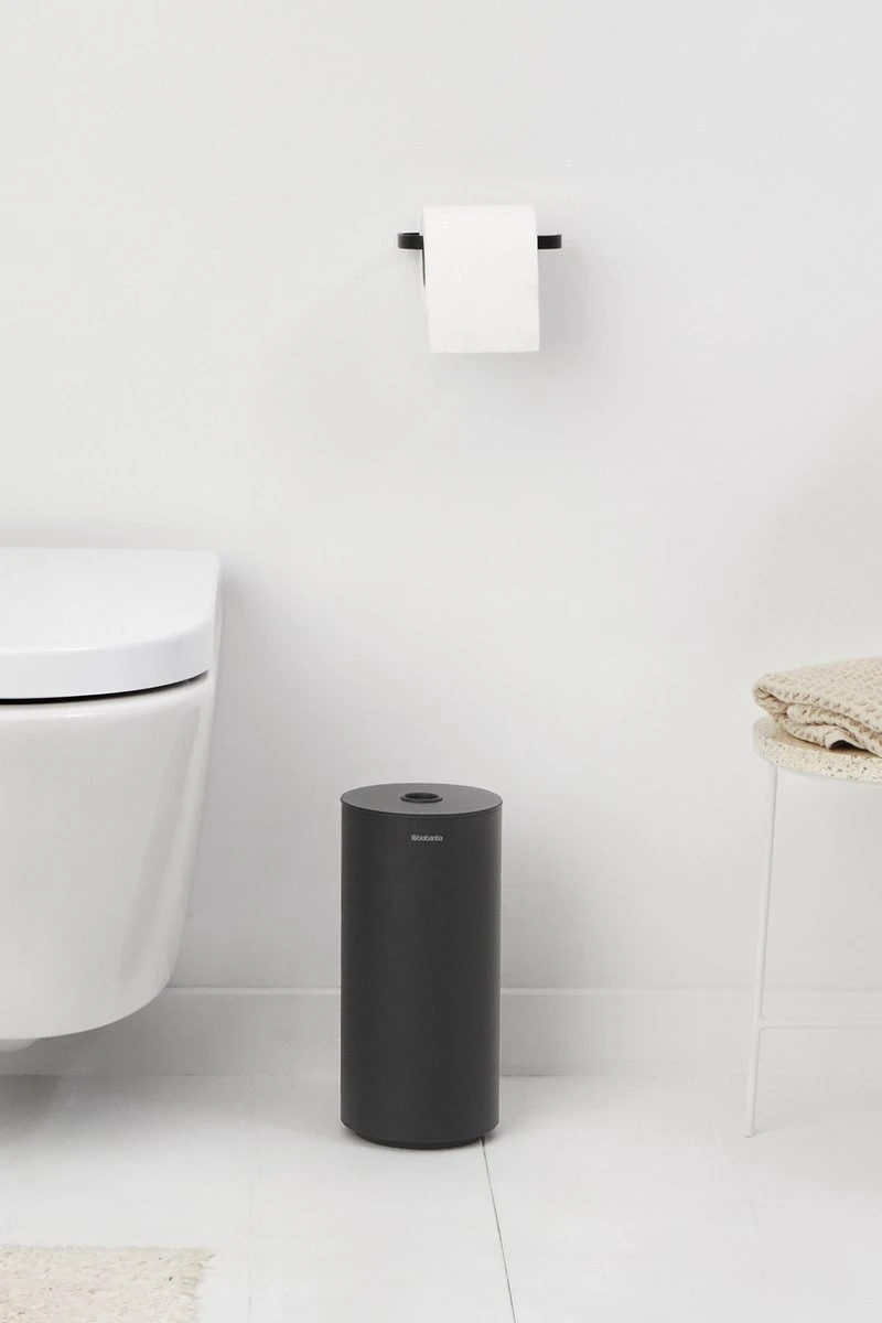 Brabantia MindSet Reserverolhouder - Mineral Infinite Grey 8 Brabantia MindSet Reserverolhouder - Mineral Infinite Grey - Afbeelding 6