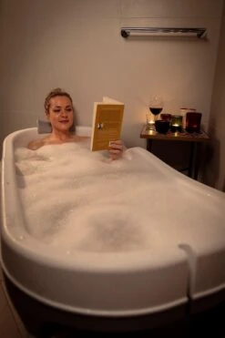 HelloBath Opvouwbaar Zitbad - Bath Bucket - 148cm - 220L - Extra Lang - Incl. Badkussen & Opberghoes -Badkamerproducten Winkel 800x1200 47