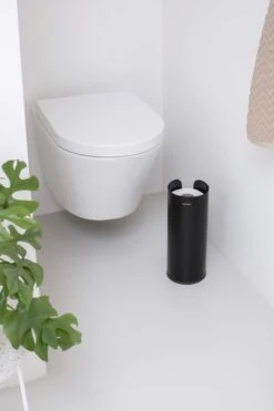 Brabantia ReNew Reserverolhouder - Matt Black -Badkamerproducten Winkel 800x1200 6