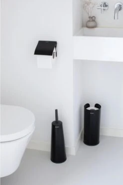 Brabantia ReNew Toiletaccessoires - 3-delig - Matt Black -Badkamerproducten Winkel 800x1200 8
