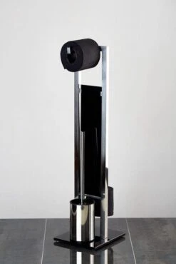 WENKO Toiletbutler Rivalta RVS Glanzend - Toiletborstel Met Houder, Toiletrolhouder En Reserverolhouder -Badkamerproducten Winkel 802x1200 1