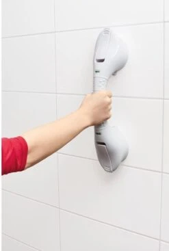 VITILITY Quick Mobile Rail - Wandbeugel Met Zuignappen - Zonder Boren - 40 Cm - Wit - Veiligheidsgreep -Badkamerproducten Winkel 807x1200 3