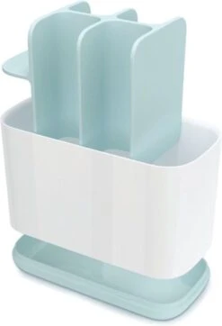 Joseph Joseph Badkamer Easy-Store Tandenborstelorganiser Large - 16.8x8.4x12.6 Cm - Creme/licht Blauw -Badkamerproducten Winkel 818x1200 4