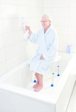 VITILITY Quick Mobile Rail - Wandbeugel Met Zuignappen - Zonder Boren - 40 Cm - Wit - Veiligheidsgreep -Badkamerproducten Winkel 818x1200 5