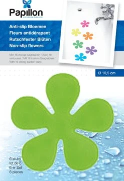 Papillon Antislip Bloemen Voor In Douche Of Bad - 6 Stuks Assorti Kleuren Pvc -Badkamerproducten Winkel 820x1200 1