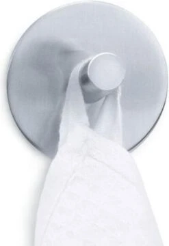 ZACK Duplo - Handdoekhaak Zelfklevend - Rond -Badkamerproducten Winkel 823x1200