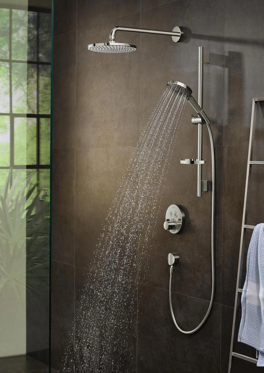 Hansgrohe Raindance Select S - Handdouche 120 PowderRain - 3 Straalsoorten - Chroom 18 Hansgrohe Raindance Select S - Handdouche 120 PowderRain - 3 Straalsoorten - Chroom - Afbeelding 16
