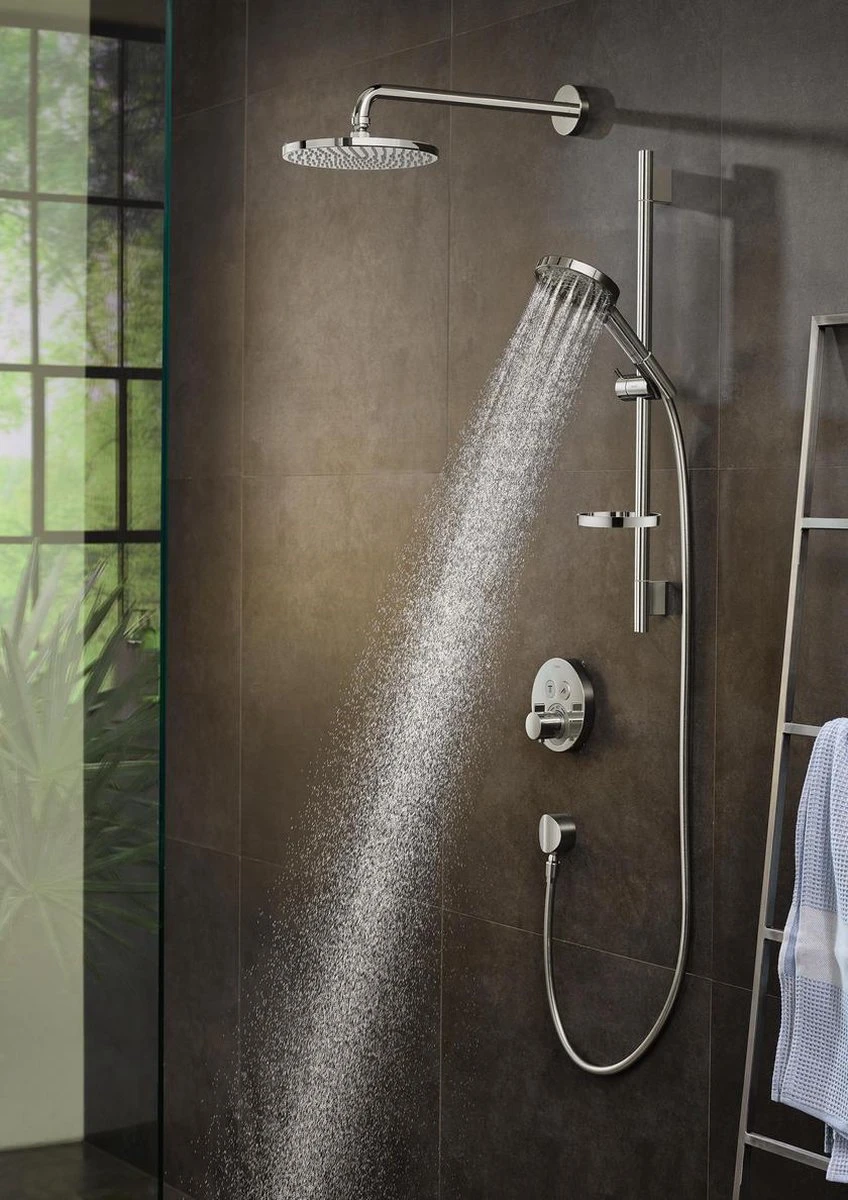 Hansgrohe Raindance Select S - Handdouche 120 PowderRain - 3 Straalsoorten - Chroom 19 Hansgrohe Raindance Select S - Handdouche 120 PowderRain - 3 Straalsoorten - Chroom - Afbeelding 17