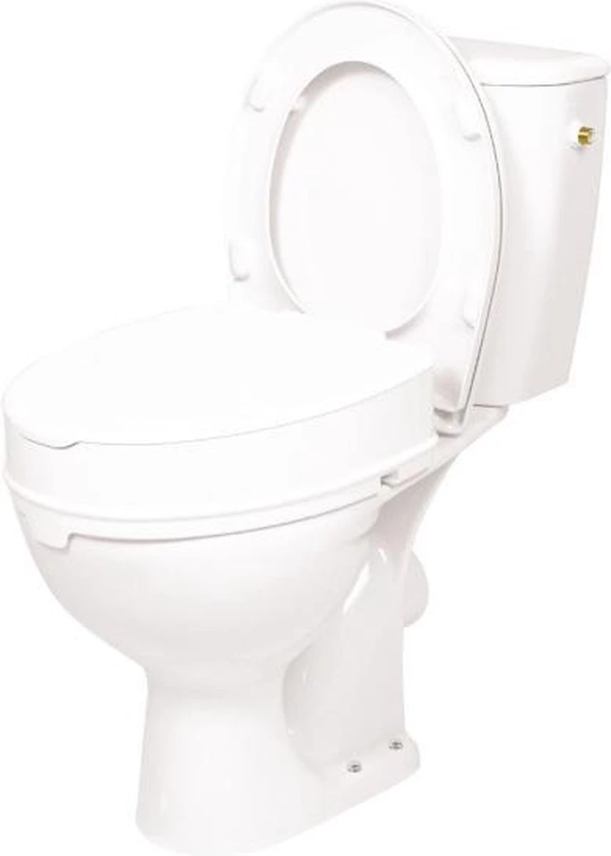 VITILITY Toiletverhoger Met Deksel 10 Cm - Wc Bril - Verhoogd Toilet 18 VITILITY Toiletverhoger Met Deksel 10 Cm - Wc Bril - Verhoogd Toilet - Afbeelding 16