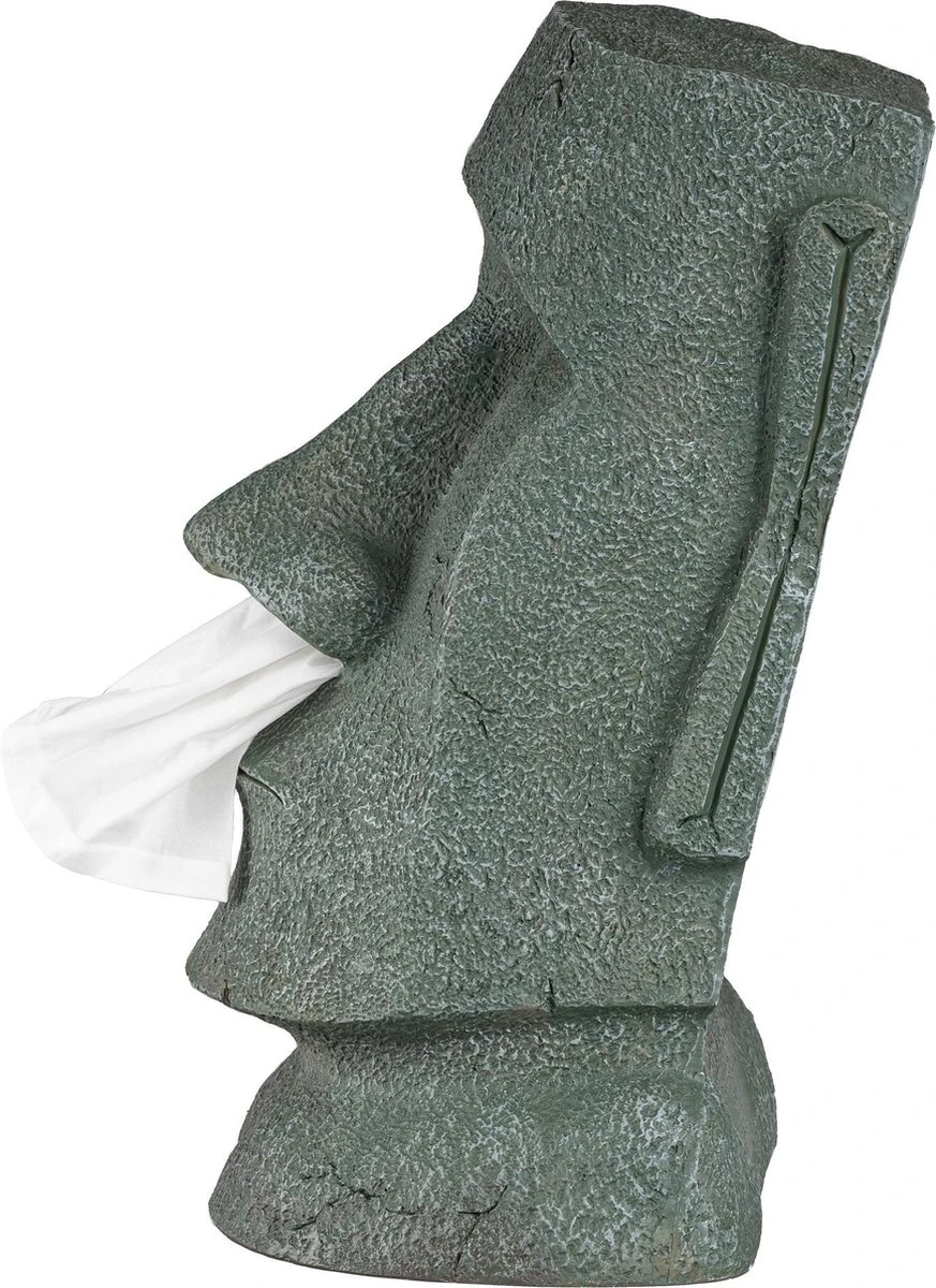 Rotary Hero® Moai - Tissue Box Houder Voor Zakdoeken Tissue Dispenser Cosmeticadoekjesbox - Voor Keuken Badkamer Slaapkamer - Rechthoekig - 18x19x31.5 Cm 8 Rotary Hero® Moai - Tissue Box Houder Voor Zakdoeken Tissue Dispenser Cosmeticadoekjesbox - Voor Keuken Badkamer Slaapkamer - Rechthoekig - 18x19x31.5 Cm - Afbeelding 6