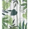 Loti Living Douchegordijn Anti Schimmel – Jungle - Inclusief Ringen – Waterdicht - Polyester - Douchegordijn 120x200 Cm -Badkamerproducten Winkel 879x1200