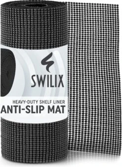 SWILIX ® Antislipmat Voor Kasten En Lades, Douchemat - Badkamermat - Badmat, Dienblad, Vloer - 4 Meter Rol - Anti Slip Mat - 400 X 30 Cm - Zwart 22 SWILIX ® Antislipmat Voor Kasten En Lades, Douchemat - Badkamermat - Badmat, Dienblad, Vloer - 4 Meter Rol - Anti Slip Mat - 400 X 30 Cm - Zwart -Badkamerproducten Winkel 880x1200 3