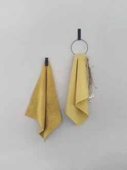 SETPRIJS - 2x Leren Magneet-lus - ZWART - Handles And More® (handdoekhaak - Handdoekhaakje - Handdoeklus - Handdoekhanger - Magnetische Handdoekhouder) -Badkamerproducten Winkel 892x1200