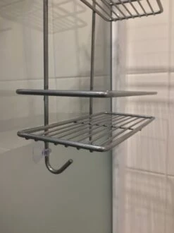 Ball Design Chroom Doucherek-3 Laags-hangend-Doucherek Zonder Boren -Badkamerproducten Winkel 899x1200 13