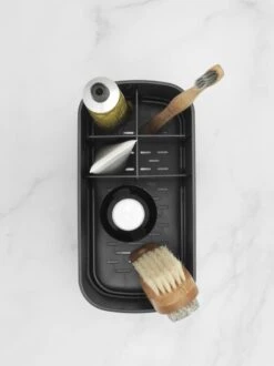 Brabantia ReNew Tandenborstelhouder - 11 X 19,6 X 9,9 Cm - Dark Grey -Badkamerproducten Winkel 899x1200 16