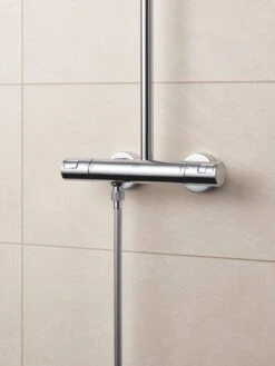 GROHE QuickFix Vitalio Start 250 Regendouche - □ 25 Cm - Vierkant - Met Thermostaatkraan - Chroom -Badkamerproducten Winkel 900x1200 17