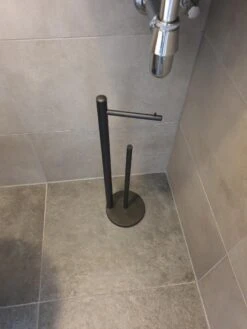 Luxe Toiletrolhouder - Toiletrolstandaard - Geschikt Voor 4 Wc Rollen - Metaal Zwart -Badkamerproducten Winkel 900x1200 25