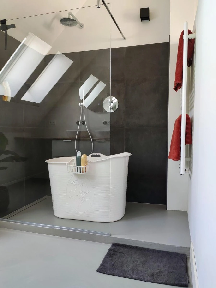 Zitbad Voor Volwassenen - Bath Bucket - Wit - 200L 12 Zitbad Voor Volwassenen - Bath Bucket - Wit - 200L - Afbeelding 10