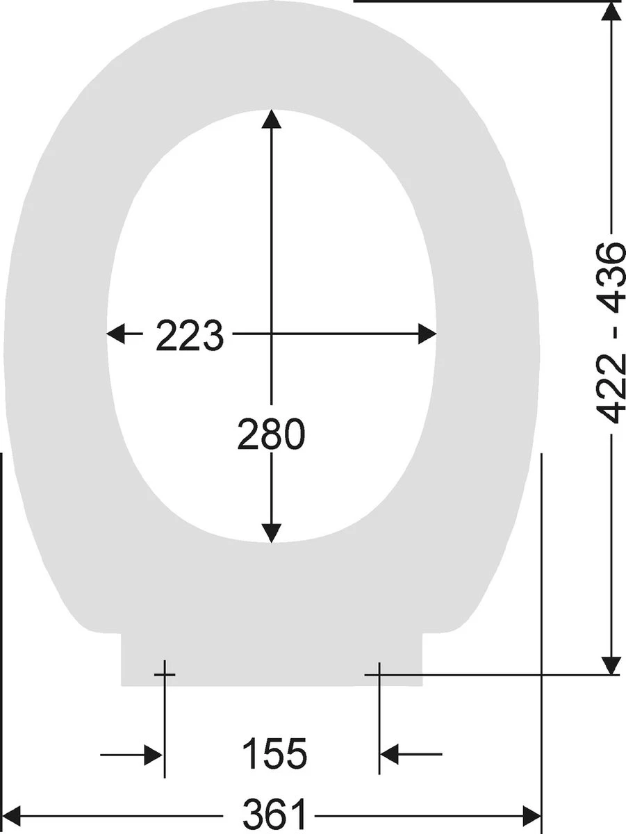 Plieger Royal Toiletbril – Wc Bril Wit – Wc Brillen Met Deksel – RVS Bevestiging 5 Plieger Royal Toiletbril – Wc Bril Wit – Wc Brillen Met Deksel – RVS Bevestiging - Afbeelding 3