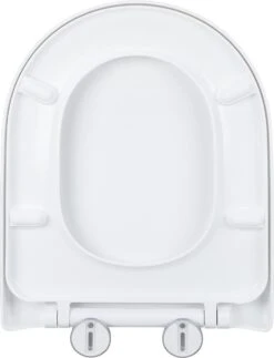 Relaxdays Wc Bril Softclose - D-vorm - Toiletbril Universeel - Toiletdeksel Plastic - Wit -Badkamerproducten Winkel 918x1200 6