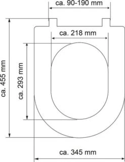 SCHÜTTE WC-Bril 82910 D-SHAPE WHITE - Duroplast - D-vorm - Soft Close - Afklikbaar - RVS-Scharnieren - Gelakt - Wit 19 SCHÜTTE WC-Bril 82910 D-SHAPE WHITE - Duroplast - D-vorm - Soft Close - Afklikbaar - RVS-Scharnieren - Gelakt - Wit -Badkamerproducten Winkel 925x1200