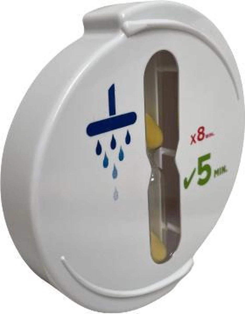 H2O | Douche Coach Met Zuignap / Shower Coach / Douchetimer / Douchewekker / Douche Timer / Douche Klok 4 H2O | Douche Coach Met Zuignap / Shower Coach / Douchetimer / Douchewekker / Douche Timer / Douche Klok - Afbeelding 2