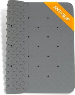 Douchemat Antislip Grijs - 53 X 53 Cm - Antislipmat Douche - Badmat