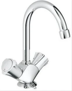 GROHE Costa-L Wastafelkraan - Met Ketting - Chroom -Badkamerproducten Winkel 950x1200 4