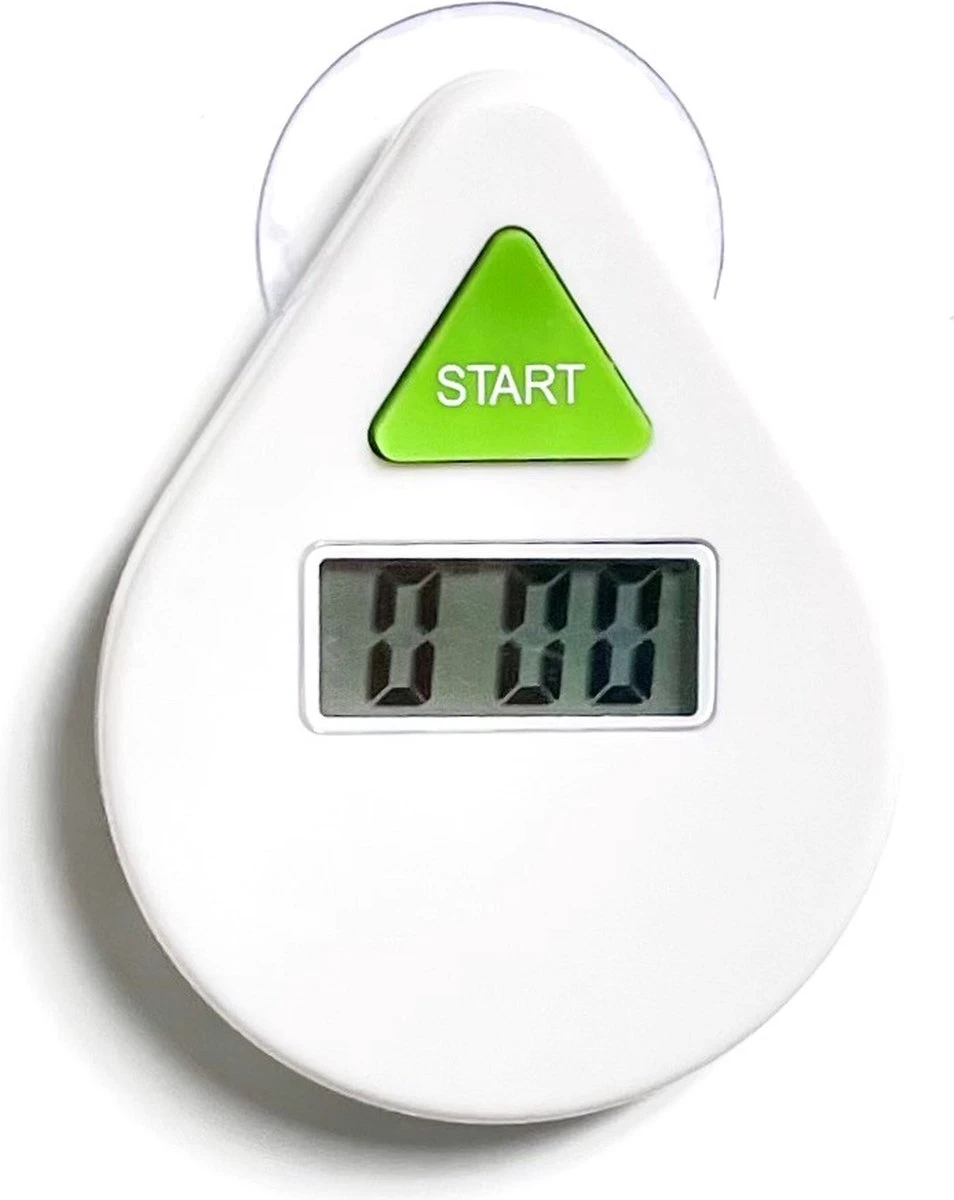 Merkloos Douche Timer | Douche Wekker | Wit | Duursiem | 5 Minuten | Warm Water Besparen 3 Merkloos Douche Timer | Douche Wekker | Wit | Duursiem | 5 Minuten | Warm Water Besparen