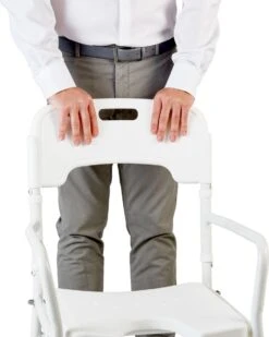 VITILITY Douchestoel - Opvouwbaar - Wit - Douchezitje -Badkamerproducten Winkel 958x1200 1