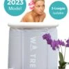 WOTRE Zitbad - Bath Bucket - Ijsbad - Wim Hof Methode - Bad Voor Volwassenen - Mobiele Badkuip - Grijs - 180L -Badkamerproducten Winkel 960x1200 17