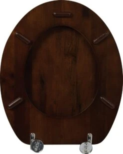 Plieger Classic Toiletbril – Wc Bril Massief Hout Noten – Wc Brillen Met Deksel – Met Bevestigingsset -Badkamerproducten Winkel 962x1200 10