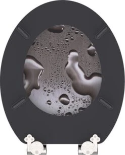 SCHÜTTE WC-Bril 80123 GREY STEEL - MDF-Hout - Soft Close - Verchroomde Scharnieren - Decor - 3-zijdige Print -Badkamerproducten Winkel 962x1200 9