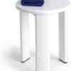 Douchekruk Wit Met Antislip Poten, Kruk Badkamer -Badkamerproducten Winkel 973x1200 3