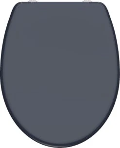 SCHÜTTE WC-Bril 82304 ANTHRAZIT - Duroplast - Soft Close - Afklikbaar - RVS-Scharnieren - Gelakt - Antraciet -Badkamerproducten Winkel 976x1200 4