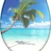 SCHÜTTE WC-Bril 82363 CARRIBEAN - Duroplast - Soft Close - Afklikbaar - RVS-Scharnieren - Decor - 3-zijdige Print -Badkamerproducten Winkel 977x1200 10