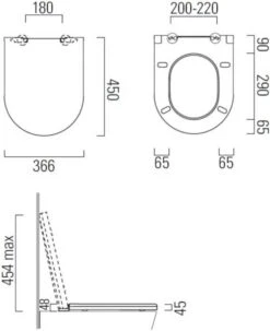 Ben Studio - Toiletbril - WC-bril Met Softclose - Wit -Badkamerproducten Winkel 977x1200 4
