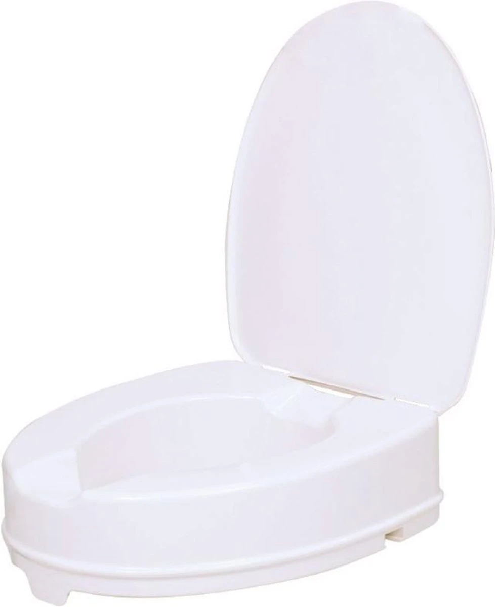 VITILITY Toiletverhoger Met Deksel 10 Cm - Wc Bril - Verhoogd Toilet 14 VITILITY Toiletverhoger Met Deksel 10 Cm - Wc Bril - Verhoogd Toilet - Afbeelding 12