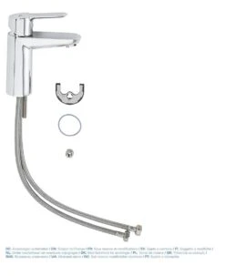 GROHE BauEdge Wastafelkraan - Met EcoJoy® - Zonder Waste - Chroom - 23330000 15 GROHE BauEdge Wastafelkraan - Met EcoJoy® - Zonder Waste - Chroom - 23330000 -Badkamerproducten Winkel 978x1200 4